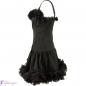 Preview: Kurzes Kleid mit Tüll im Gothic-Lolita Style
